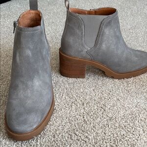 Gray Women's Ankle Boots - Lucky Brand - 9.5
